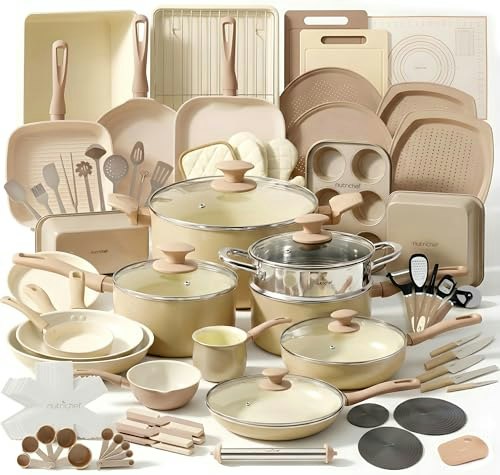 NutriChef 75-Piece Non-Stick Cookware Set: $322.99 NutriChef 75-Piece Non-Stick Cookware Set: $322.99