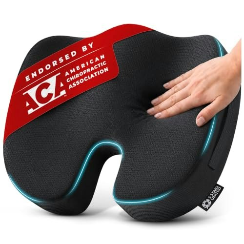 5 Stars United Memory Foam Seat Cushion: $23.76