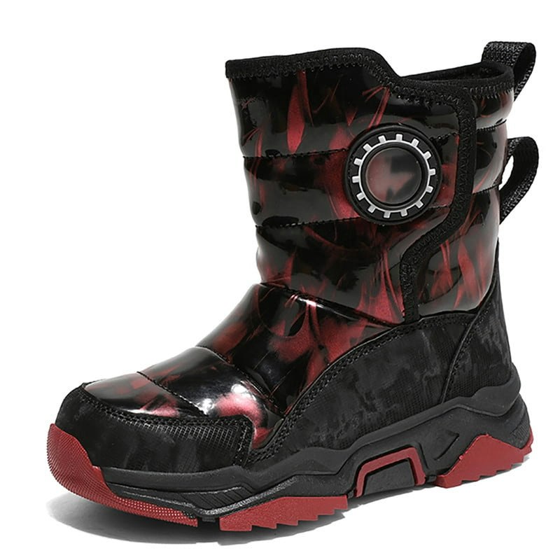 Stepedia Kids Faux Fur Lined Waterproof Snow Boots: $32.94
