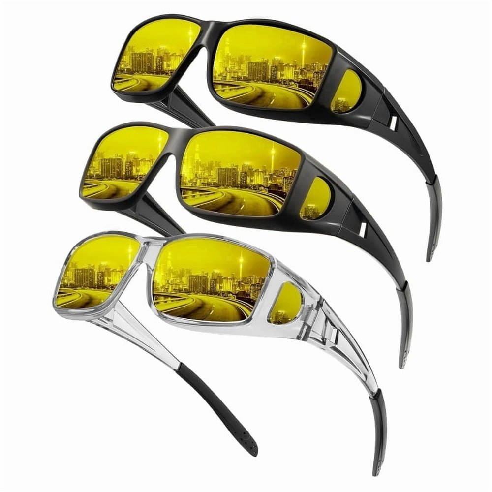 Kaliyadi Night Vision Wrap-Around Glasses: $17.08 Kaliyadi Night Vision Wrap-Around Glasses: $17.08