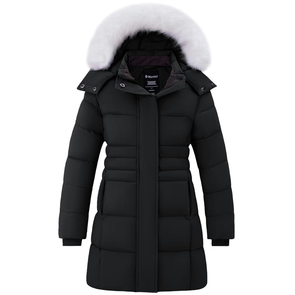 Wantdo Girl's Padded Hooded Winter Parka 10/12: $54.96