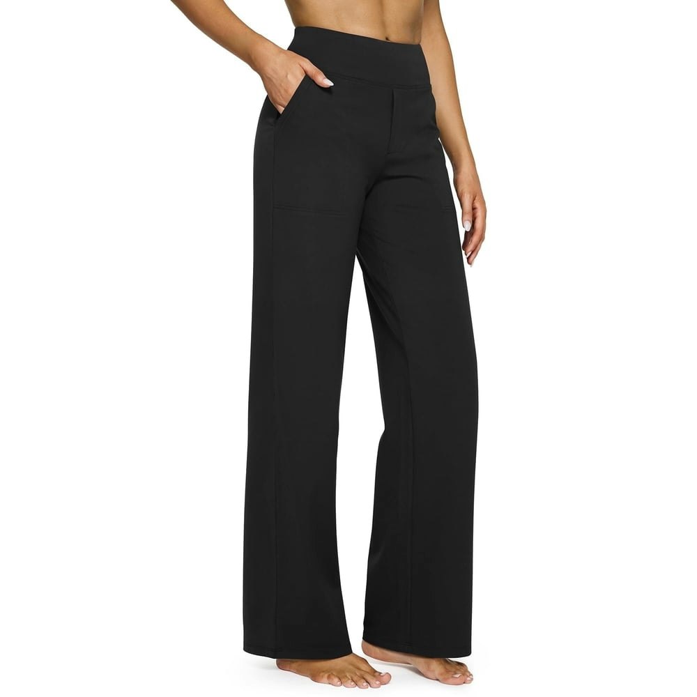 G4Free High-Waist Wide-Leg Yoga Pants with Pockets: $36.99 G4Free High-Waist Wide-Leg Yoga Pants with Pockets: $36.99