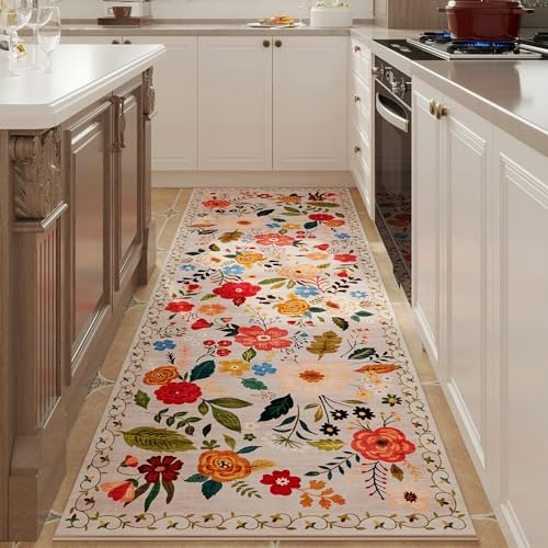 Rugcomf 2'x6' Washable Runner Rug: $17.59
