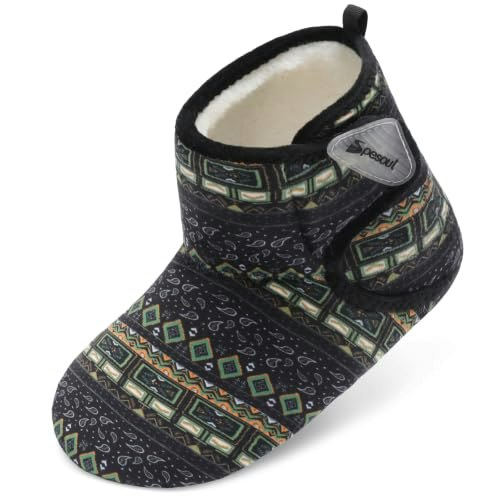 Spesoul Fuzzy Bootie Slipper Socks: $16.98