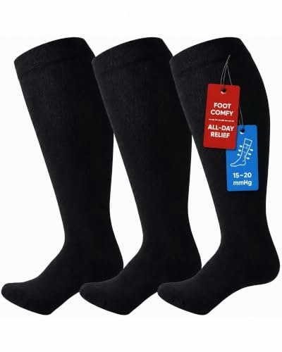 iCamter Wide Calf Compression Socks 15-20 mmHg: $5.94 iCamter Wide Calf Compression Socks 15-20 mmHg: $5.94