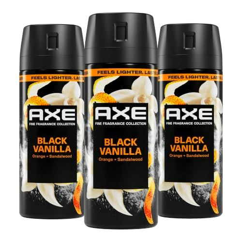 Axe Fine Fragrance Black Vanilla Body Spray 3-Pack: $15.99