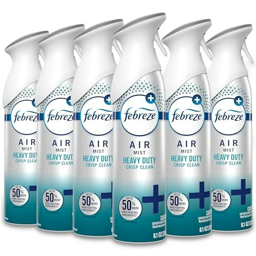 Febreze Crisp Clean Air Freshener Spray 8.1oz 6-Pack: $20.88 Febreze Crisp Clean Air Freshener Spray 8.1oz 6-Pack: $20.88