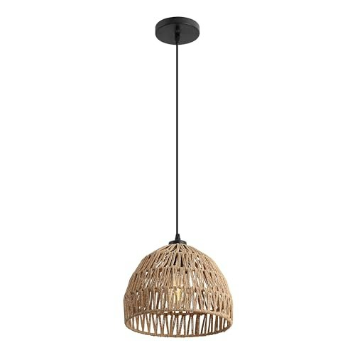 Jonathan Y Campana 10.25-inch 1-Light Dome Pendant Lamp: $104.93