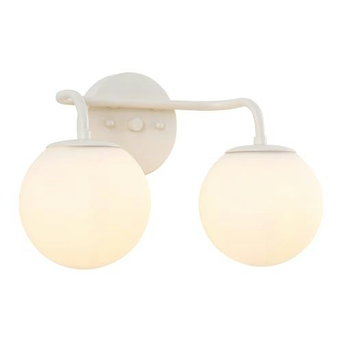 Jonathan Y Louis 15-Inch 2-Light Vanity Globe Fixture: $113.40