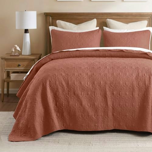 Madison Park King Damask Quilt Set 3-Piece: $74.14 Madison Park King Damask Quilt Set 3-Piece: $74.14