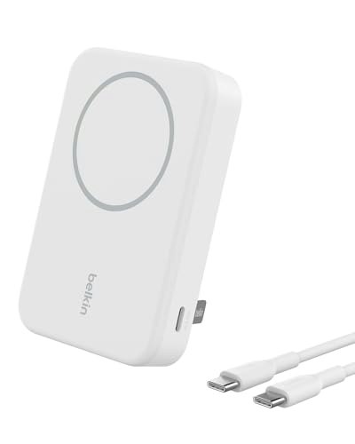 Belkin 10,000mAh 15W Qi2 MagSafe Power Bank with Kickstand: $69.95