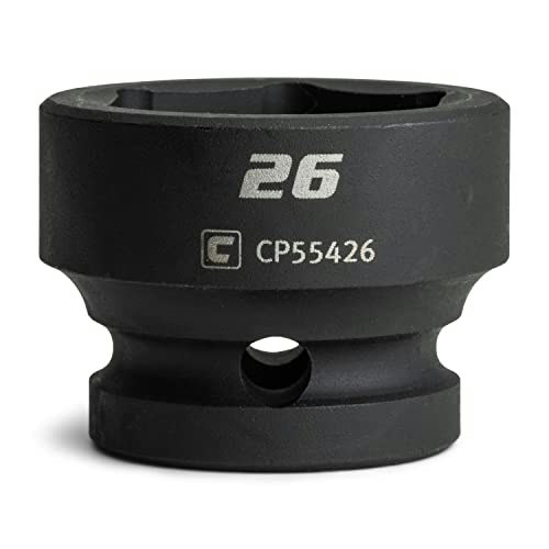Capri Tools 26mm 1/2-Inch Drive 6-Point Stubby Impact Socket: $8.09 Capri Tools 26mm 1/2-Inch Drive 6-Point Stubby Impact Socket: $8.09
