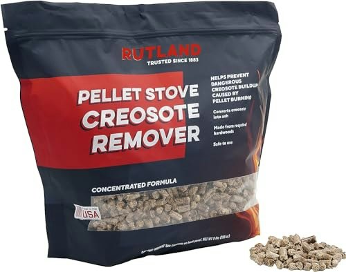 Rutland Pellet Stove Creosote Remover 8-lb. Bag: $42.99 Rutland Pellet Stove Creosote Remover 8-lb. Bag: $42.99