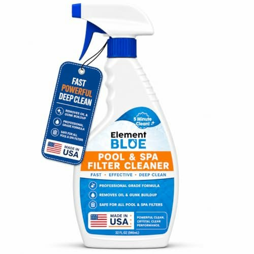 Element Blue Pool and Spa Filter Cleaner Spray 32-oz.: $14.99