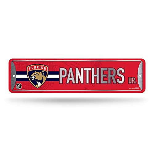 Rico Industries Florida Panthers NHL Metal Street Sign: $10.79