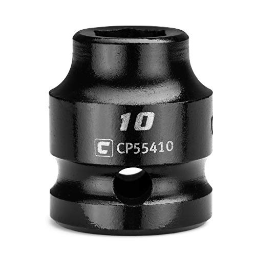 Capri Tools 10mm 1/2-Inch Drive 6-Point Stubby Impact Socket: $5.99