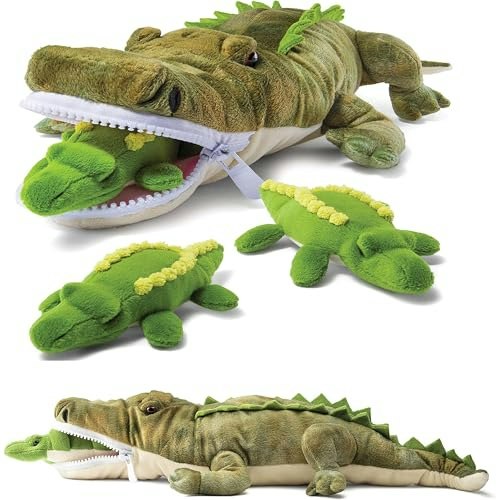 Prextex Stuffed Alligator Toy with 3 Baby Alligators: $29.49 Prextex Stuffed Alligator Toy with 3 Baby Alligators: $29.49