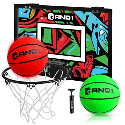 AND1 18"x12" Over-the-Door Mini Basketball Hoop 2-Pack: $23.76 AND1 18"x12" Over-the-Door Mini Basketball Hoop 2-Pack: $23.76