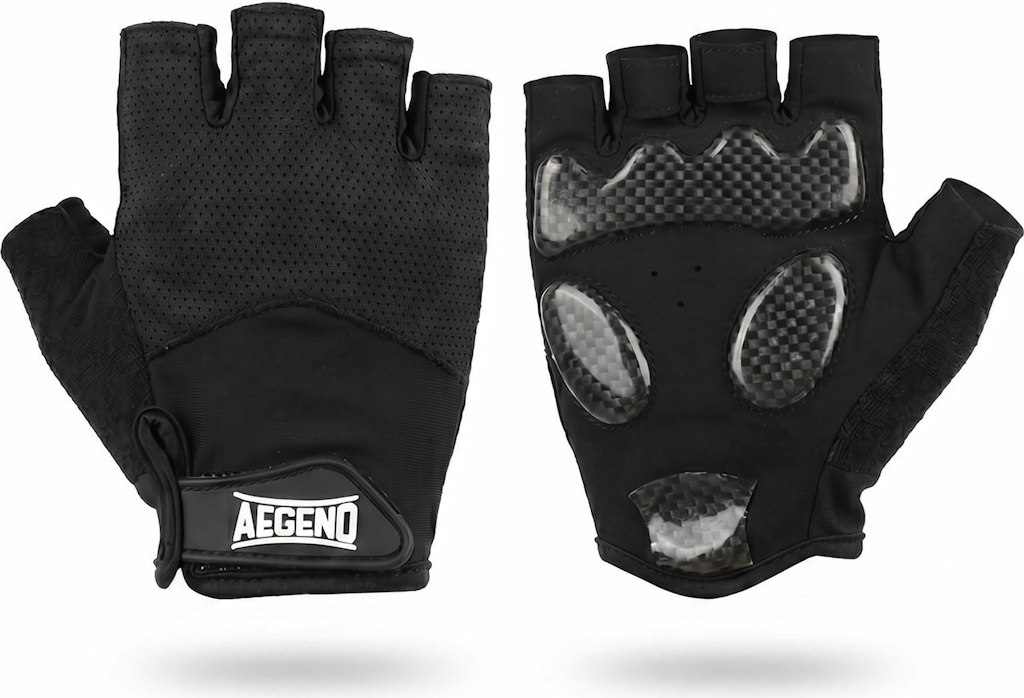Aegend Men's Leather Touchscreen Winter Gloves: $9.01
