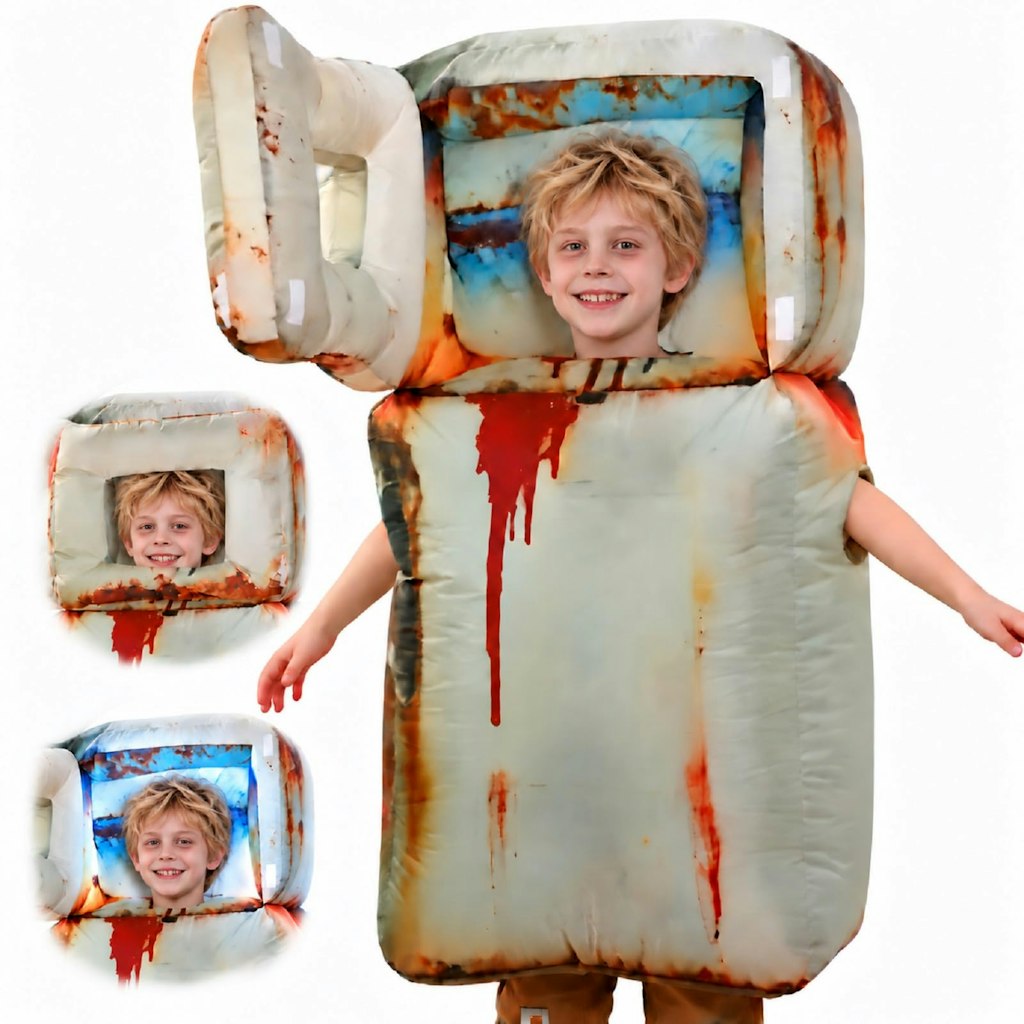 Skirfy Kids' Inflatable Refrigerator Costume: $14
