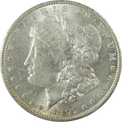 Collectible 1901 O Morgan Silver Dollar Uncirculated Mint State $1 Coin for $114 + free shipping