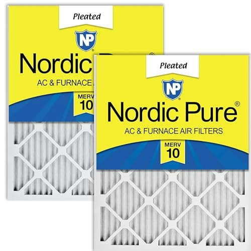 Nordic Pure 10x20x1 MERV 10 Pleated Air Filters 2-Pack: $25.26 Nordic Pure 10x20x1 MERV 10 Pleated Air Filters 2-Pack: $25.26