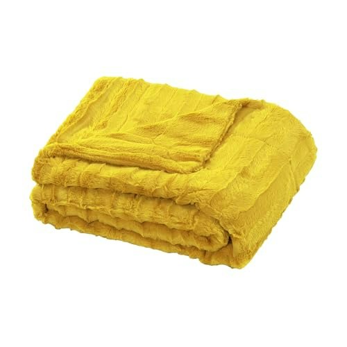 Home Soft Things 50" x 60" Double Sided Faux Fur Throw Blanket: $26.99 Home Soft Things 50" x 60" Double Sided Faux Fur Throw Blanket: $26.99