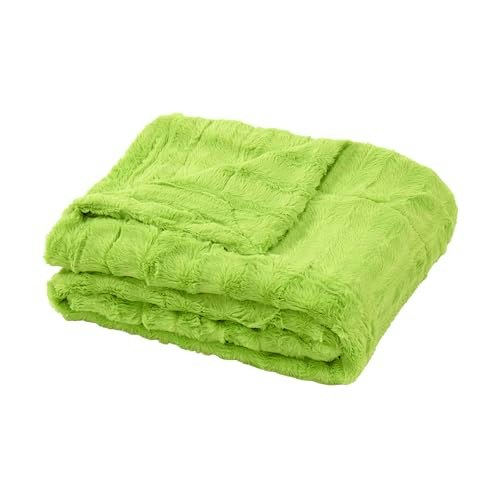 Home Soft Things 50" x 60" Double-Sided Faux Fur Throw Blanket: $26.99 Home Soft Things 50" x 60" Double-Sided Faux Fur Throw Blanket: $26.99