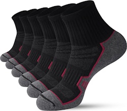 Men's Cushioned Ankle Running Socks 6-Pair Pack for $9.99 w/ Prime + free shipping