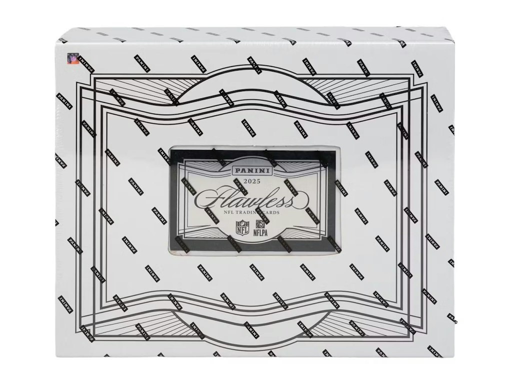 Panini 2025 Flawless Football Hobby Trading Card Box w/ Autographs: $6,300