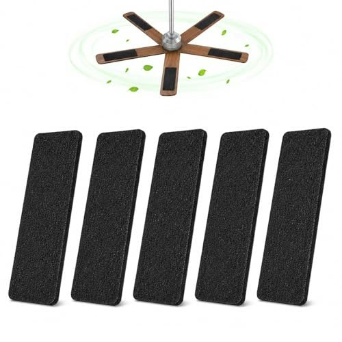 Ekaco Ceiling Fan Blade Activated Carbon Filter Pads 5-Pack: $9.99 Ekaco Ceiling Fan Blade Activated Carbon Filter Pads 5-Pack: $9.99