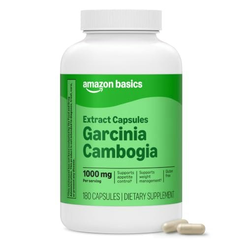 Amazon Basics 1,000mg Garcinia Cambogia Capsules 180-Count: $11.41