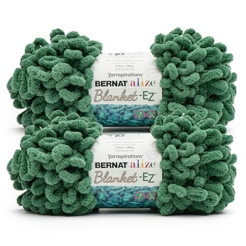 Bernat Alize Blanket-EZ Chunky Hand Knitting Yarn 2-Pack: $21.93