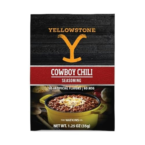 Yellowstone Cowboy Chili Seasoning 12-Pack: $20.74 Yellowstone Cowboy Chili Seasoning 12-Pack: $20.74