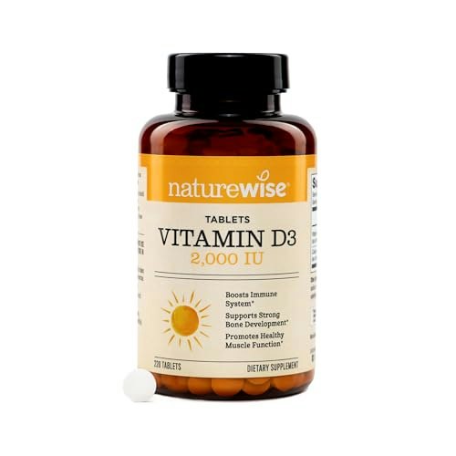NatureWise Vitamin D3 2,000IU 220-Tablet Bottle: $10.67 NatureWise Vitamin D3 2,000IU 220-Tablet Bottle: $10.67