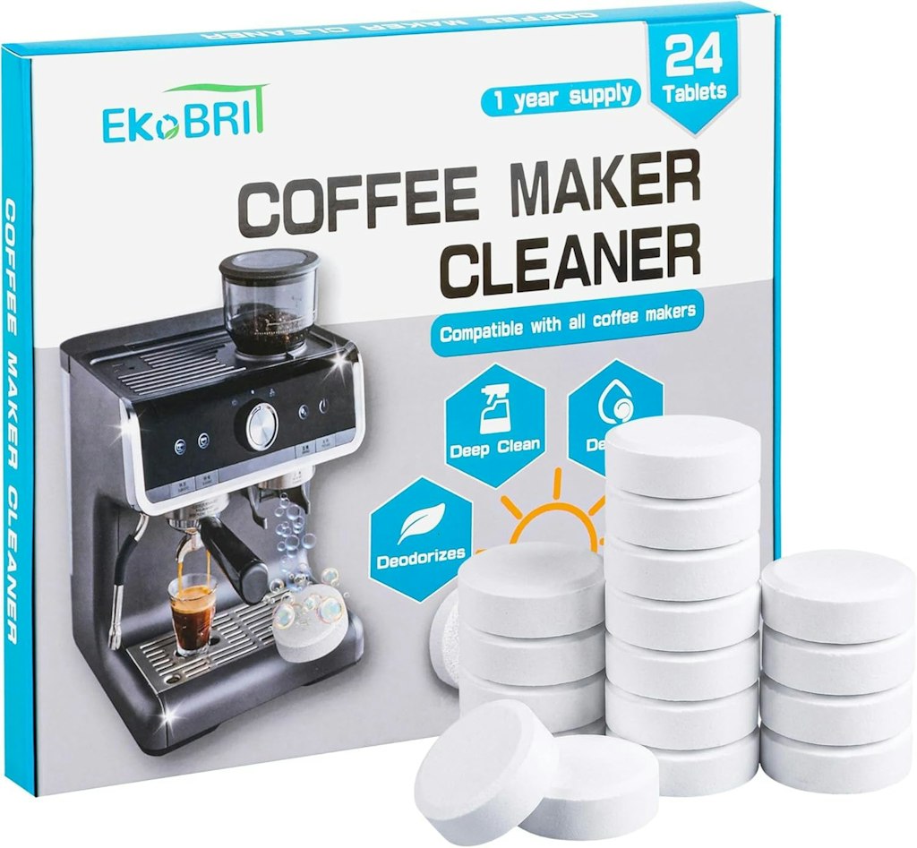 Coffee Machine Cleaner & Descaler Tablet 24-Pack: $13 via Sub. & Save Coffee Machine Cleaner & Descaler Tablet 24-Pack: $13 via Sub. & Save