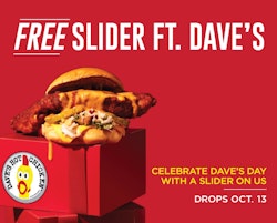 Dave's Hot Chicken Slider: Free