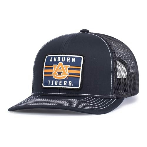 Pacific Headwear Auburn Men's Contrast Stitch Trucker Snapback: $21.27
