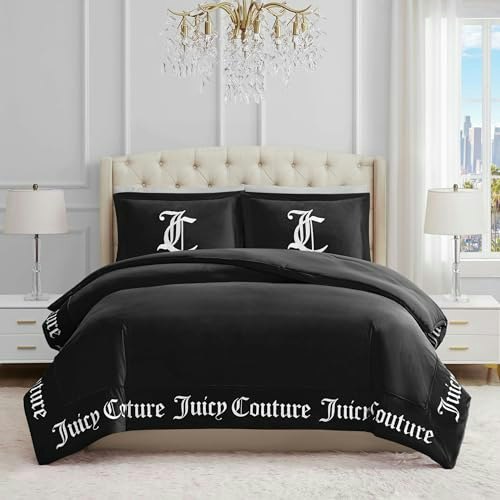 Juicy Couture Gothic 3-Piece King Comforter Set: $129.99 Juicy Couture Gothic 3-Piece King Comforter Set: $129.99