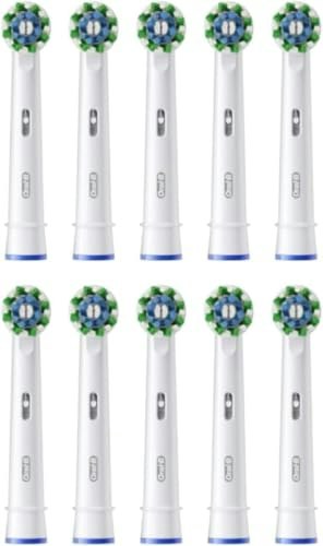 Oral-B Cross Action Replacement Brush Heads 10-Pack: $35.50 Oral-B Cross Action Replacement Brush Heads 10-Pack: $35.50