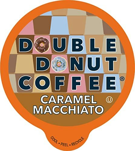 Double Donut Caramel Macchiato Medium Roast Coffee Pods 24-Pack: $14.97 Double Donut Caramel Macchiato Medium Roast Coffee Pods 24-Pack: $14.97