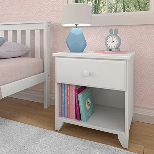Max & Lily Classic Wood 1-Drawer Nightstand: $99.99 Max & Lily Classic Wood 1-Drawer Nightstand: $99.99