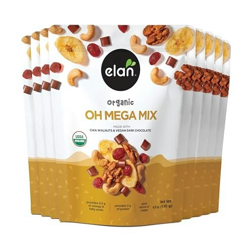 Elan Organic Oh Mega Mix Snack 8-Pack: $37.12 Elan Organic Oh Mega Mix Snack 8-Pack: $37.12