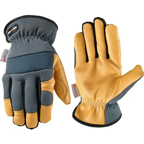 Wells Lamont Men's Thinsulate Leather Work Gloves: $17.26