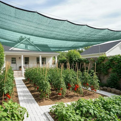 Sunny Guard 12x20-Foot HDPE Mesh Sun Shade Cloth for $13 + free shipping w/ Prime