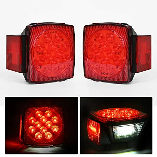 Nilight Square Submersible LED Trailer Light 2-Pack: $22.48 Nilight Square Submersible LED Trailer Light 2-Pack: $22.48