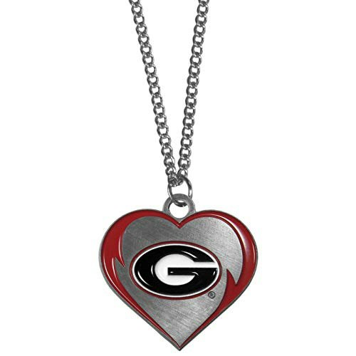 Georgia Bulldogs Women's Heart Necklace: $11.60 Georgia Bulldogs Women's Heart Necklace: $11.60