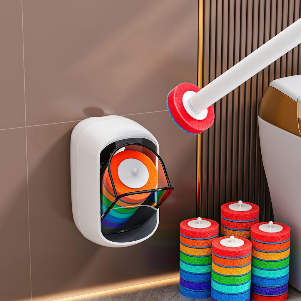 Disposable Toilet Brush Kit w/ 35 Refill Pads: $9.99 Disposable Toilet Brush Kit w/ 35 Refill Pads: $9.99