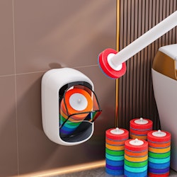Disposable Toilet Brush Kit w/ 35 Refill Pads for $10 + free shipping w/ Prime