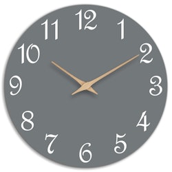14" Silent Wall Clock for $10 + free shipping w/ Prime